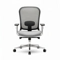 Ergonomic office chair with mesh back support and adjustable armrests 60 x 60 x 100cm
